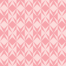 Vector Pink Geometric Seamless Repeat Pattern Design Background.