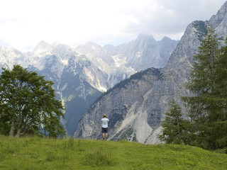 Triglav, Berglandschaft, Slowenien