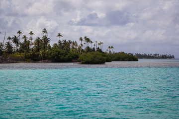 Paradise island in San Blas 