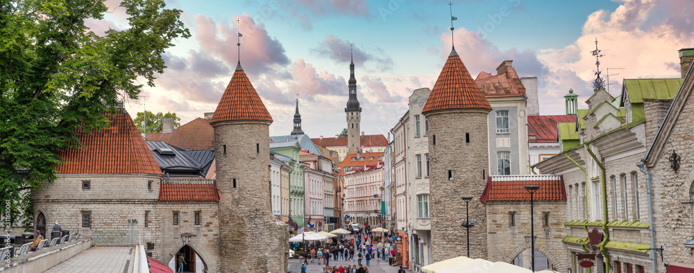 Obraz na płótnie beautiful  photos of Tallinn w salonie