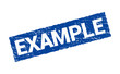 Example vector stamp icon. Sample watermark rubber stamp