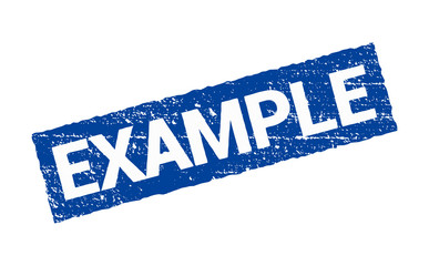 example vector stamp icon. sample watermark rubber stamp