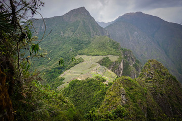 Canvas Print - Panoramic of Machu Picchu, Cusco Peru