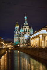 Wall Mural - Church of the Savior on Spilled Blood, Saint Petersburg, Russia