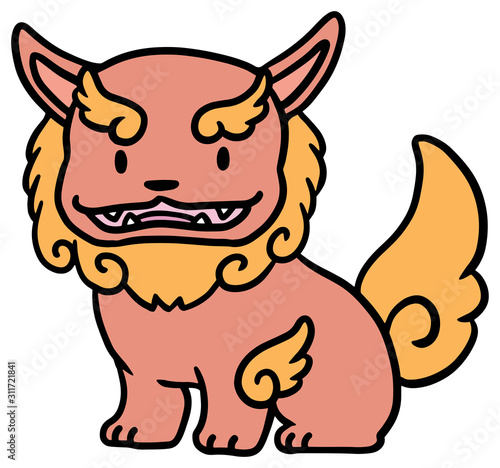 かわいいシーサーのイラスト 4 Vector De Stock Adobe Stock かわいいシーサーのイラスト 4 Vector De Stock Adobe Stock
