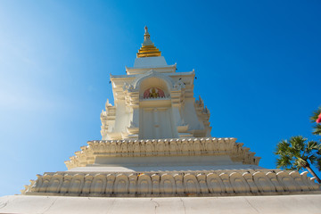 Wall Mural - Wat Phra That Bang Phuan is the old temple in Nongkhai of Thailand