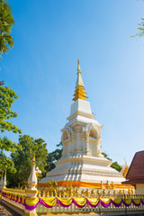 Wall Mural - Wat Phra That Bang Phuan is the old temple in Nongkhai of Thailand