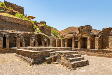 Wall Mural - Mardan Takht-i-Bahi Throne 25