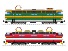 Diesel-electric Locomotives Isolated Set