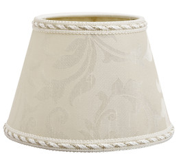 textile fabric lampshade isolated for table  or wall lamps and chandelier