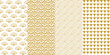 © svetlanakononov7 - Collection of seamless geometric designs.