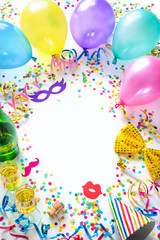 Wall Mural - Background for carnival, birthday, New Year or other festivities