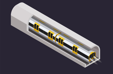 Sticker - Subway Isometric Composition