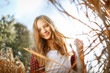 © Volodymyr Herasymov - Lifestyle sunny outdoor portrait of young smiling teenage girl