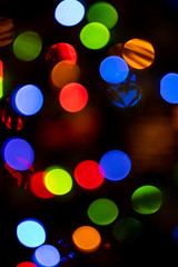 Christmas Lights Bokeh Balls