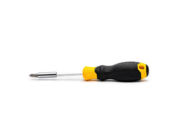 Screwdriver on a white background