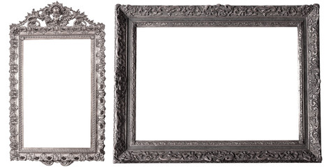 antique isolated picture frame