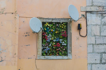 Wall Mural - Landscape of the streets of Alfama (Lisbon, Portugal)