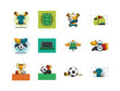 © Jemastock - bundle of soccer sport icons