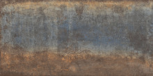 Old Grunge Metal Iron Rust Texture, Oxidized Metal Background. Old Metal Iron Panel Background