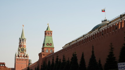 spasskaya tower of moscow kremlin