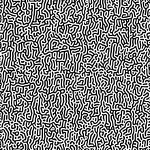 Seamless Vector Diffusion Background. Organic Pattern In Maze Style