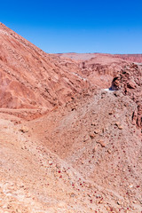 Wall Mural - Landscape at Pukara de Quitor near San Pedro de Atacama in Chile