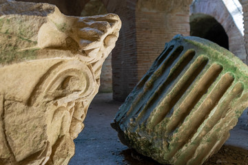 Italy, Campania, Pozzuoli Anfiteatro Falvio