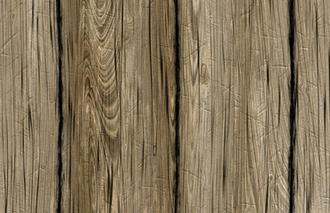 Wall Mural -  rustic rouch wood 