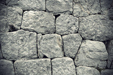 Ancient Stone Wall Background
