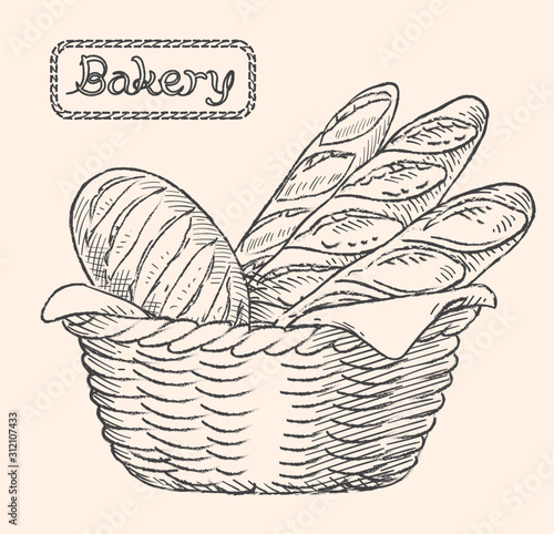 パン屋さんのかごに入ったバゲット パン素材 ビンテージ レトロ調 Buy This Stock Vector And Explore Similar Vectors At Adobe Stock Adobe Stock パン屋さんのかごに入ったバゲット パン素材 ビンテージ レトロ調 Buy This Stock Vector And Explore Similar Vectors At Adobe Stock Adobe Stock