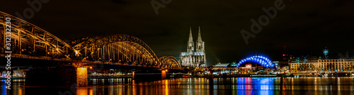 Koln Bei Nacht Panorama Buy This Stock Photo And Explore Similar Images At Adobe Stock Adobe Stock