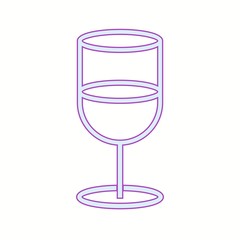 Sticker - Unique Soft Drink Vector Line Icon