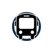 Bus logo design icon vector