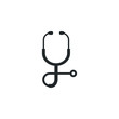 Stethoscope icon template color editable. Stethoscope symbol vector sign isolated on white background illustration for graphic and web design.