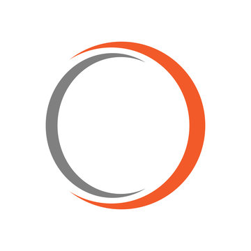 Circle icon logo vector illustration 