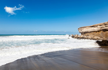 Poster - Am Strand von La Pared