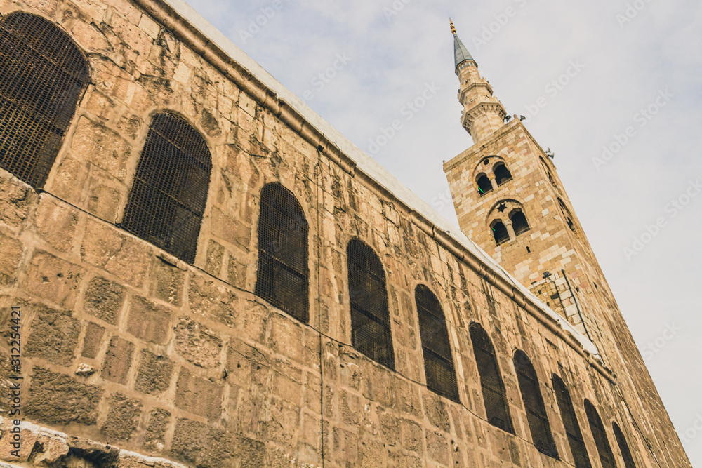 Omayad mosque Stock Photo | Adobe Stock