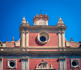 Wall Mural - exterior of a Church in Seville 