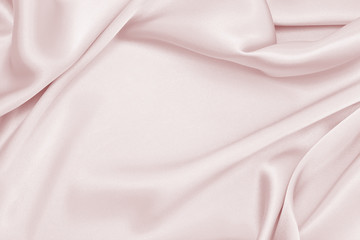 Wall Mural - Draped satin and silk pink fabric for festive backgrounds