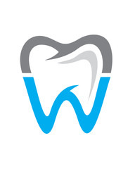 Sticker - W Orthodontics Logo, W Dental Logo