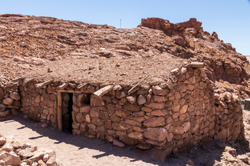 Jere Chile. 11-01-2019. Old traditional house in Jere Valley near San Pedro de Atacama in Chile.