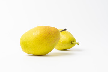 Wall Mural - pears isolated on white