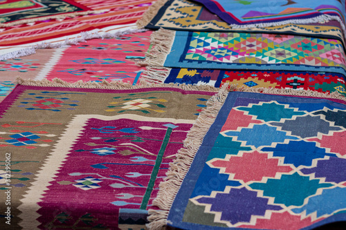 Traditional Rugs in Rajasthan Wallpaper Mural