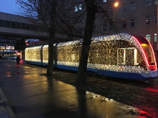 bridge at night