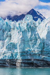 Wall Mural - Alaska. Margerie glacier in the Glacier Bay National Park.