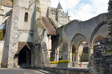 Ville d'Ecouché, Notre-Dame d'Ecouché (XIIIe siècle, classée Monument Historique, département de l'Orne, France