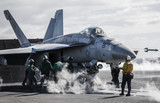 15 July 2017 USS Ronald Reagan operates of the coast of Rockhampton, Australia during Exercise Talisman Sabre - Photo: Cameron Laird (Ph: 0418 238811 - cameron@cameronlaird.com)