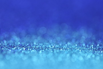 blue  shiny background.panton 2020 classic blue.glitter blue gradient texture with bokeh. classic blue swatch for print, web design.New year wallpapers phone