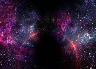 black hole, science fiction wallpaper. Beauty of deep space. Colorful graphics for background, like water waves, clouds, night sky, universe, galaxy, Planets, 